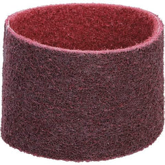 Dynabrade - 3-1/2" Wide x 15-1/2" OAL, Aluminum Oxide Abrasive Belt - Aluminum Oxide, Medium, Nonwoven, Cloth Backing, Wet/Dry - Eagle Tool & Supply