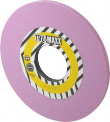 Tru-Maxx - 10" Diam x 3" Hole x 1/2" Thick, J Hardness, 60 Grit Surface Grinding Wheel - Aluminum Oxide, Type 1, Medium Grade, 2,483 Max RPM, Vitrified Bond, No Recess - Eagle Tool & Supply