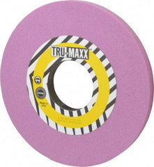 Tru-Maxx - 10" Diam x 3" Hole x 3/4" Thick, K Hardness, 60 Grit Surface Grinding Wheel - Aluminum Oxide, Type 1, Medium Grade, 2,483 Max RPM, Vitrified Bond, No Recess - Eagle Tool & Supply