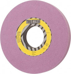 Tru-Maxx - 10" Diam x 3" Hole x 1" Thick, K Hardness, 80 Grit Surface Grinding Wheel - Aluminum Oxide, Type 1, Medium Grade, 3,250 Max RPM, Vitrified Bond, No Recess - Eagle Tool & Supply