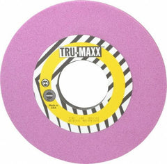 Tru-Maxx - 10" Diam x 3" Hole x 1/2" Thick, H Hardness, 46 Grit Surface Grinding Wheel - Aluminum Oxide, Type 1, Coarse Grade, 3,250 Max RPM, Vitrified Bond, No Recess - Eagle Tool & Supply