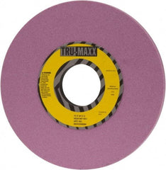 Tru-Maxx - 12" Diam x 3" Hole x 3/4" Thick, I Hardness, 60 Grit Surface Grinding Wheel - Aluminum Oxide, Type 1, Medium Grade, 2,705 Max RPM, Vitrified Bond, No Recess - Eagle Tool & Supply