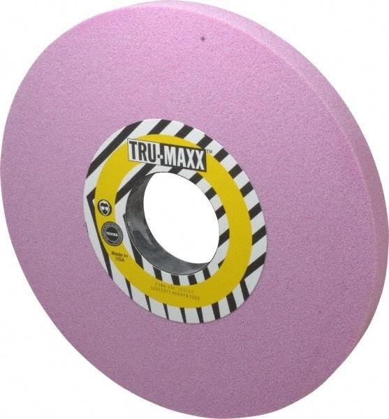 Tru-Maxx - 12" Diam x 3" Hole x 1" Thick, K Hardness, 46 Grit Surface Grinding Wheel - Aluminum Oxide, Type 1, Coarse Grade, 2,069 Max RPM, Vitrified Bond, No Recess - Eagle Tool & Supply