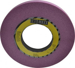 Tru-Maxx - 12" Diam x 5" Hole x 1" Thick, I Hardness, 46 Grit Surface Grinding Wheel - Aluminum Oxide, Type 1, Coarse Grade, 2,705 Max RPM, Vitrified Bond, No Recess - Eagle Tool & Supply