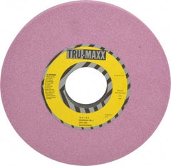 Tru-Maxx - 12" Diam x 3" Hole x 1" Thick, J Hardness, 46 Grit Surface Grinding Wheel - Aluminum Oxide, Type 1, Coarse Grade, 2,705 Max RPM, Vitrified Bond, No Recess - Eagle Tool & Supply