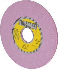 Tru-Maxx - 6" Diam x 1-1/4" Hole x 1/4" Thick, K Hardness, 60 Grit Surface Grinding Wheel - Aluminum Oxide, Type 1, Medium Grade, 5,410 Max RPM, Vitrified Bond, No Recess - Eagle Tool & Supply