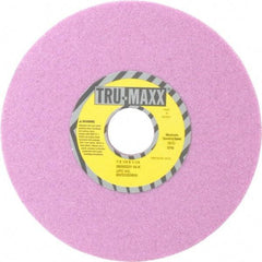 Tru-Maxx - 7" Diam x 1-1/4" Hole x 1/4" Thick, K Hardness, 46 Grit Surface Grinding Wheel - Aluminum Oxide, Type 1, Coarse Grade, 3,600 Max RPM, Vitrified Bond, No Recess - Eagle Tool & Supply