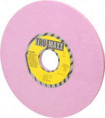 Tru-Maxx - 7" Diam x 1-1/4" Hole x 1/4" Thick, I Hardness, 60 Grit Surface Grinding Wheel - Aluminum Oxide, Type 1, Medium Grade, 3,600 Max RPM, Vitrified Bond, No Recess - Eagle Tool & Supply