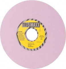 Tru-Maxx - 7" Diam x 1-1/4" Hole x 1/4" Thick, H Hardness, 120 Grit Surface Grinding Wheel - Aluminum Oxide, Type 1, Fine Grade, 3,600 Max RPM, Vitrified Bond, No Recess - Eagle Tool & Supply