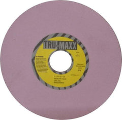 Tru-Maxx - 7" Diam x 1-1/4" Hole x 1/4" Thick, K Hardness, 150 Grit Surface Grinding Wheel - Aluminum Oxide, Type 1, Very Fine Grade, 3,600 Max RPM, Vitrified Bond, No Recess - Eagle Tool & Supply