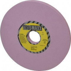 Tru-Maxx - 7" Diam x 1-1/4" Hole x 1/2" Thick, I Hardness, 100 Grit Surface Grinding Wheel - Aluminum Oxide, Type 1, Fine Grade, 3,600 Max RPM, Vitrified Bond, No Recess - Eagle Tool & Supply