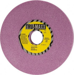 Tru-Maxx - 7" Diam x 1-1/4" Hole x 1" Thick, I Hardness, 60 Grit Surface Grinding Wheel - Aluminum Oxide, Type 1, Medium Grade, 3,600 Max RPM, Vitrified Bond, No Recess - Eagle Tool & Supply