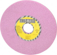 Tru-Maxx - 7" Diam x 1-1/4" Hole x 1/4" Thick, J Hardness, 46 Grit Surface Grinding Wheel - Aluminum Oxide, Type 1, Coarse Grade, 3,600 Max RPM, Vitrified Bond, No Recess - Eagle Tool & Supply