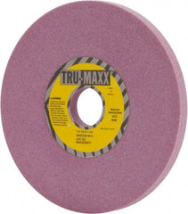 Tru-Maxx - 7" Diam x 1-1/4" Hole x 1/2" Thick, K Hardness, 60 Grit Surface Grinding Wheel - Aluminum Oxide, Type 1, Medium Grade, 3,600 Max RPM, Vitrified Bond, No Recess - Eagle Tool & Supply