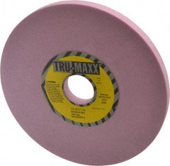 Tru-Maxx - 7" Diam x 1-1/4" Hole x 1/2" Thick, I Hardness, 80 Grit Surface Grinding Wheel - Aluminum Oxide, Type 1, Medium Grade, 3,600 Max RPM, Vitrified Bond, No Recess - Eagle Tool & Supply