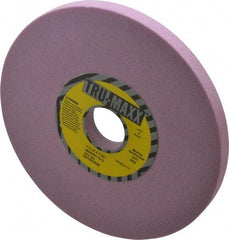 Tru-Maxx - 7" Diam x 1-1/4" Hole x 1/2" Thick, J Hardness, 80 Grit Surface Grinding Wheel - Aluminum Oxide, Type 1, Medium Grade, 3,600 Max RPM, Vitrified Bond, No Recess - Eagle Tool & Supply