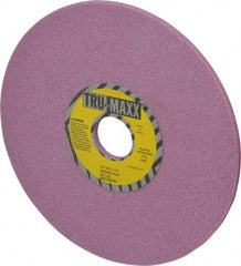 Tru-Maxx - 8" Diam x 1-1/4" Hole x 1/4" Thick, H Hardness, 46 Grit Surface Grinding Wheel - Aluminum Oxide, Type 1, Coarse Grade, 3,105 Max RPM, Vitrified Bond, No Recess - Eagle Tool & Supply