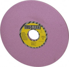 Tru-Maxx - 8" Diam x 1-1/4" Hole x 1/4" Thick, I Hardness, 60 Grit Surface Grinding Wheel - Aluminum Oxide, Type 1, Medium Grade, 3,600 Max RPM, Vitrified Bond, No Recess - Eagle Tool & Supply