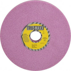 Tru-Maxx - 8" Diam x 1-1/4" Hole x 1" Thick, I Hardness, 46 Grit Surface Grinding Wheel - Aluminum Oxide, Type 1, Coarse Grade, 3,105 Max RPM, Vitrified Bond, No Recess - Eagle Tool & Supply