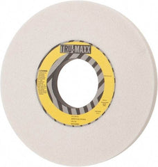 Tru-Maxx - 10" Diam x 3" Hole x 3/4" Thick, I Hardness, 60 Grit Surface Grinding Wheel - Aluminum Oxide, Type 1, Medium Grade, 3,250 Max RPM, Vitrified Bond, No Recess - Eagle Tool & Supply