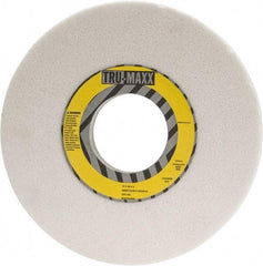 Tru-Maxx - 10" Diam x 3" Hole x 3/4" Thick, K Hardness, 60 Grit Surface Grinding Wheel - Aluminum Oxide, Type 1, Medium Grade, 3,250 Max RPM, Vitrified Bond, No Recess - Eagle Tool & Supply