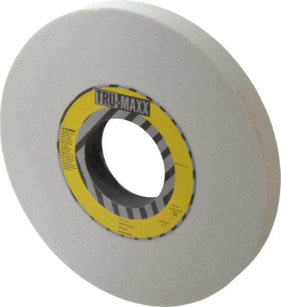 Tru-Maxx - 10" Diam x 3" Hole x 1" Thick, K Hardness, 80 Grit Surface Grinding Wheel - Aluminum Oxide, Type 1, Medium Grade, 3,250 Max RPM, Vitrified Bond, No Recess - Eagle Tool & Supply