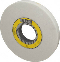 Tru-Maxx - 10" Diam x 3" Hole x 1" Thick, H Hardness, 46 Grit Surface Grinding Wheel - Aluminum Oxide, Type 1, Coarse Grade, 2,480 Max RPM, Vitrified Bond, No Recess - Eagle Tool & Supply