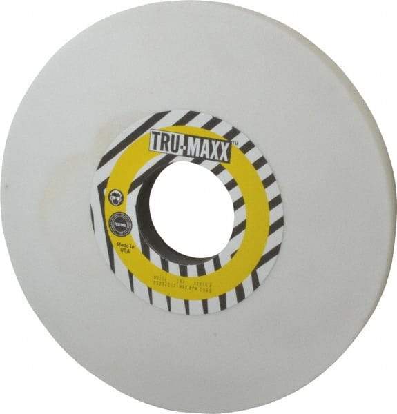 Tru-Maxx - 12" Diam x 3" Hole x 1" Thick, H Hardness, 46 Grit Surface Grinding Wheel - Aluminum Oxide, Type 1, Coarse Grade, 2,069 Max RPM, Vitrified Bond, No Recess - Eagle Tool & Supply