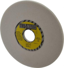 Tru-Maxx - 7" Diam x 1-1/4" Hole x 1/4" Thick, I Hardness, 80 Grit Surface Grinding Wheel - Aluminum Oxide, Type 1, Medium Grade, 3,600 Max RPM, Vitrified Bond, No Recess - Eagle Tool & Supply