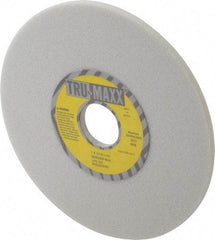 Tru-Maxx - 7" Diam x 1-1/4" Hole x 1/4" Thick, K Hardness, 46 Grit Surface Grinding Wheel - Aluminum Oxide, Type 1, Coarse Grade, 3,600 Max RPM, Vitrified Bond, No Recess - Eagle Tool & Supply
