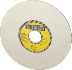 Tru-Maxx - 7" Diam x 1-1/4" Hole x 1/4" Thick, I Hardness, 60 Grit Surface Grinding Wheel - Aluminum Oxide, Type 1, Medium Grade, 3,600 Max RPM, Vitrified Bond, No Recess - Eagle Tool & Supply