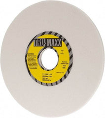 Tru-Maxx - 7" Diam x 1-1/4" Hole x 1/4" Thick, I Hardness, 100 Grit Surface Grinding Wheel - Aluminum Oxide, Type 1, Fine Grade, 3,600 Max RPM, Vitrified Bond, No Recess - Eagle Tool & Supply