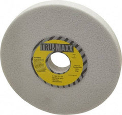 Tru-Maxx - 7" Diam x 1-1/4" Hole x 3/4" Thick, H Hardness, 46 Grit Surface Grinding Wheel - Aluminum Oxide, Type 1, Coarse Grade, 3,600 Max RPM, Vitrified Bond, No Recess - Eagle Tool & Supply