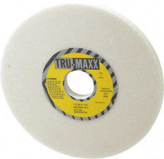 Tru-Maxx - 7" Diam x 1-1/4" Hole x 3/8" Thick, H Hardness, 46 Grit Surface Grinding Wheel - Aluminum Oxide, Type 1, Coarse Grade, 3,600 Max RPM, Vitrified Bond, No Recess - Eagle Tool & Supply