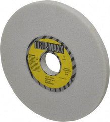 Tru-Maxx - 7" Diam x 1-1/4" Hole x 1/2" Thick, G Hardness, 46 Grit Surface Grinding Wheel - Aluminum Oxide, Type 1, Coarse Grade, 3,600 Max RPM, Vitrified Bond, No Recess - Eagle Tool & Supply