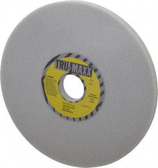 Tru-Maxx - 8" Diam x 1-1/4" Hole x 1/2" Thick, K Hardness, 46 Grit Surface Grinding Wheel - Aluminum Oxide, Type 1, Coarse Grade, 3,600 Max RPM, Vitrified Bond, No Recess - Eagle Tool & Supply