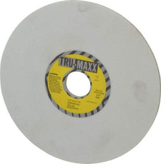 Tru-Maxx - 8" Diam x 1-1/4" Hole x 1/4" Thick, I Hardness, 80 Grit Surface Grinding Wheel - Aluminum Oxide, Type 1, Medium Grade, 3,600 Max RPM, Vitrified Bond, No Recess - Eagle Tool & Supply