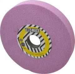 Tru-Maxx - 7" Diam x 1-1/4" Hole x 1" Thick, I Hardness, 46 Grit Surface Grinding Wheel - Aluminum Oxide, Type 5, Coarse Grade, 3,600 Max RPM, Vitrified Bond, One-Side Recess - Eagle Tool & Supply