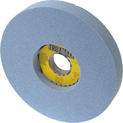 Tru-Maxx - 7" Diam x 1-1/4" Hole x 1" Thick, K Hardness, 60 Grit Surface Grinding Wheel - Ceramic, Type 5, Medium Grade, 3,600 Max RPM, Vitrified Bond, One-Side Recess - Eagle Tool & Supply