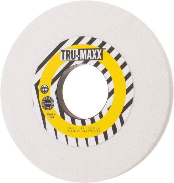 Tru-Maxx - 10" Diam x 3" Hole x 3/4" Thick, G Hardness, 46 Grit Surface Grinding Wheel - Aluminum Oxide, Type 1, Coarse Grade, 2,483 Max RPM, Vitrified Bond, No Recess - Eagle Tool & Supply