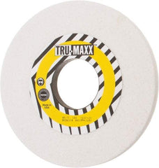 Tru-Maxx - 10" Diam x 3" Hole x 3/4" Thick, G Hardness, 46 Grit Surface Grinding Wheel - Aluminum Oxide, Type 1, Coarse Grade, 2,483 Max RPM, Vitrified Bond, No Recess - Eagle Tool & Supply
