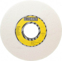 Tru-Maxx - 12" Diam x 3" Hole x 3/4" Thick, H Hardness, 46 Grit Surface Grinding Wheel - Aluminum Oxide, Type 1, Coarse Grade, 2,705 Max RPM, Vitrified Bond, No Recess - Eagle Tool & Supply