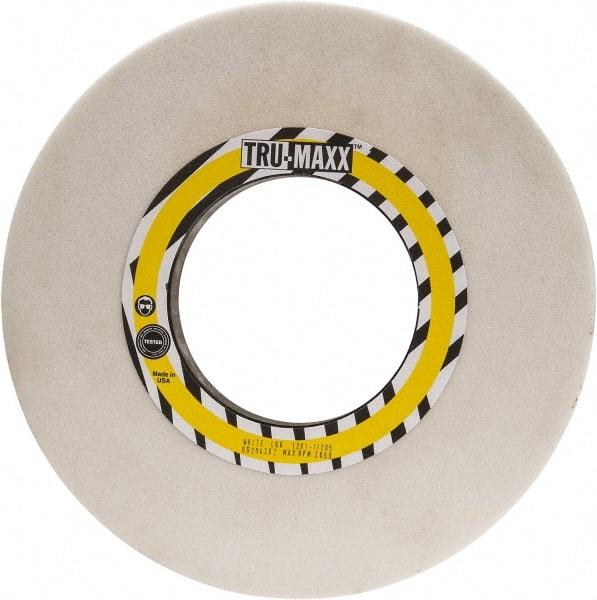 Tru-Maxx - 12" Diam x 5" Hole x 1-1/2" Thick, K Hardness, 46 Grit Surface Grinding Wheel - Aluminum Oxide, Type 5, Coarse Grade, 2,069 Max RPM, Vitrified Bond, One-Side Recess - Eagle Tool & Supply