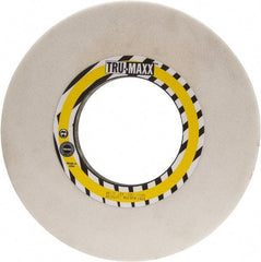 Tru-Maxx - 12" Diam x 5" Hole x 1-1/2" Thick, K Hardness, 46 Grit Surface Grinding Wheel - Aluminum Oxide, Type 5, Coarse Grade, 2,069 Max RPM, Vitrified Bond, One-Side Recess - Eagle Tool & Supply