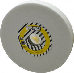 Tru-Maxx - 7" Diam x 1-1/4" Hole x 1" Thick, I Hardness, 46 Grit Surface Grinding Wheel - Aluminum Oxide, Type 5, Coarse Grade, 3,600 Max RPM, Vitrified Bond, One-Side Recess - Eagle Tool & Supply