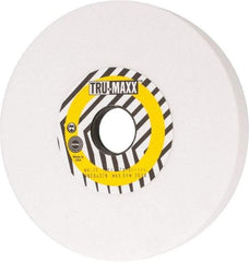 Tru-Maxx - 7" Diam x 1-1/4" Hole x 1" Thick, I Hardness, 60 Grit Surface Grinding Wheel - Aluminum Oxide, Type 5, Medium Grade, 3,600 Max RPM, Vitrified Bond, One-Side Recess - Eagle Tool & Supply