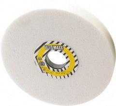 Tru-Maxx - 7" Diam x 1-1/4" Hole x 1" Thick, H Hardness, 46 Grit Surface Grinding Wheel - Aluminum Oxide, Type 5, Coarse Grade, 3,600 Max RPM, Vitrified Bond, One-Side Recess - Eagle Tool & Supply