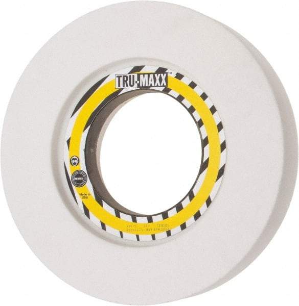 Tru-Maxx - 12" Diam x 5" Hole x 2" Thick, J Hardness, 46 Grit Surface Grinding Wheel - Aluminum Oxide, Type 7, Coarse Grade, 2,069 Max RPM, Vitrified Bond, Two-Side Recess - Eagle Tool & Supply