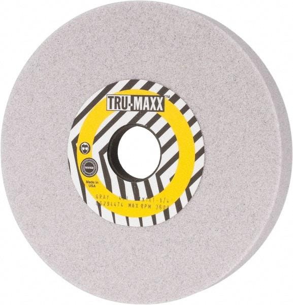 Tru-Maxx - 7" Diam x 1-1/4" Hole x 1" Thick, I Hardness, 46 Grit Surface Grinding Wheel - Aluminum Oxide, Type 5, Coarse Grade, 3,600 Max RPM, Vitrified Bond, One-Side Recess - Eagle Tool & Supply