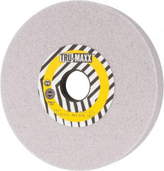 Tru-Maxx - 7" Diam x 1-1/4" Hole x 1" Thick, I Hardness, 46 Grit Surface Grinding Wheel - Aluminum Oxide, Type 5, Coarse Grade, 3,600 Max RPM, Vitrified Bond, One-Side Recess - Eagle Tool & Supply